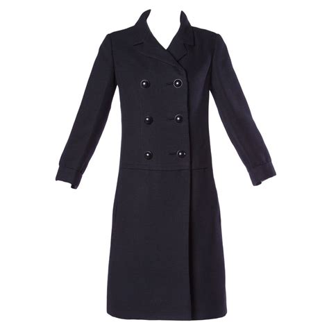 vintage christian dior wool coat